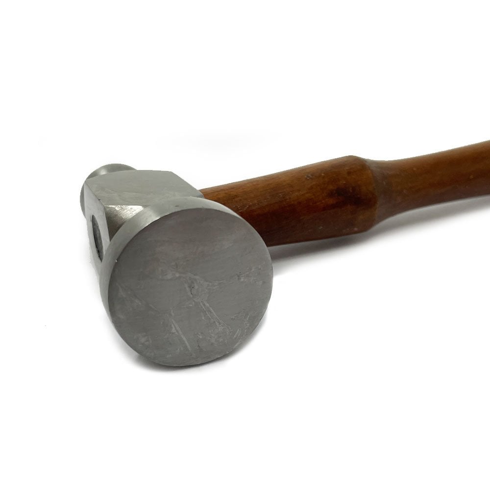 Chasing & Repousse Hammer with 31mm Flat Head, 9oz