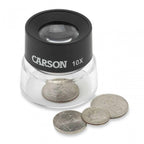 Carson LumiLoupe Small 10x Stand Magnifier