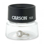 Carson LumiLoupe Small 10x Stand Magnifier