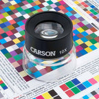 Carson LumiLoupe Small 10x Stand Magnifier