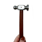 Chasing & Repousse Hammer with 25mm Flat Head, 6oz
