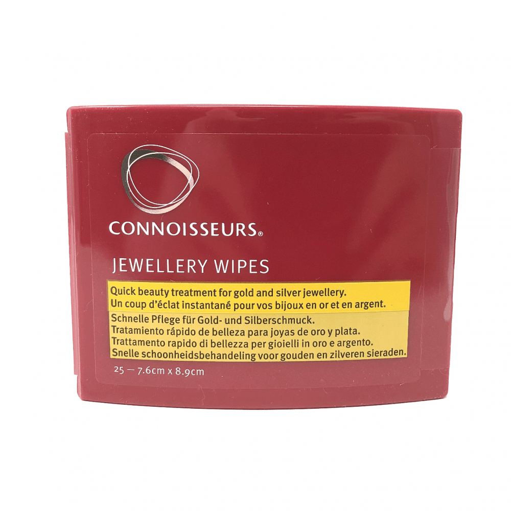 Connoisseurs Gold & Silver Jewellery Cleaning Wipes