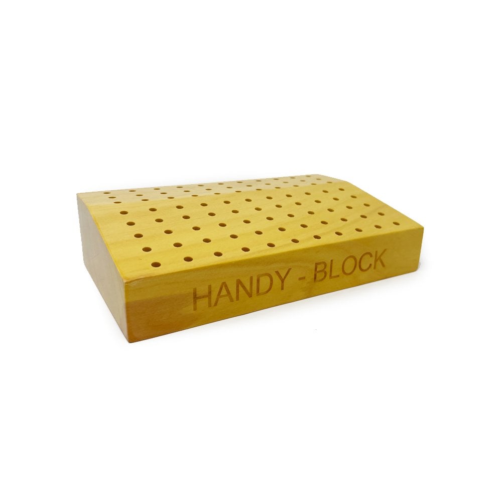 Wooden Burr Stand, 88 Hole
