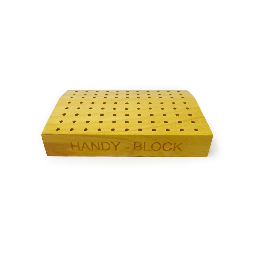 Wooden Burr Stand, 88 Hole