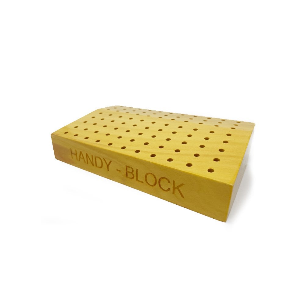 Wooden Burr Stand, 88 Hole