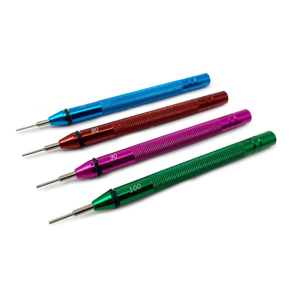 Watch Link Pin Punch Set of 4, 0.7mm - 1.0mm