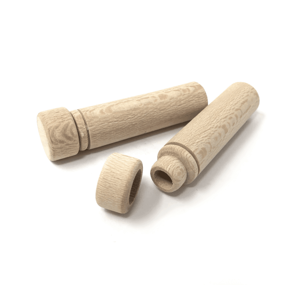 Wooden Needle Case Pack of 2