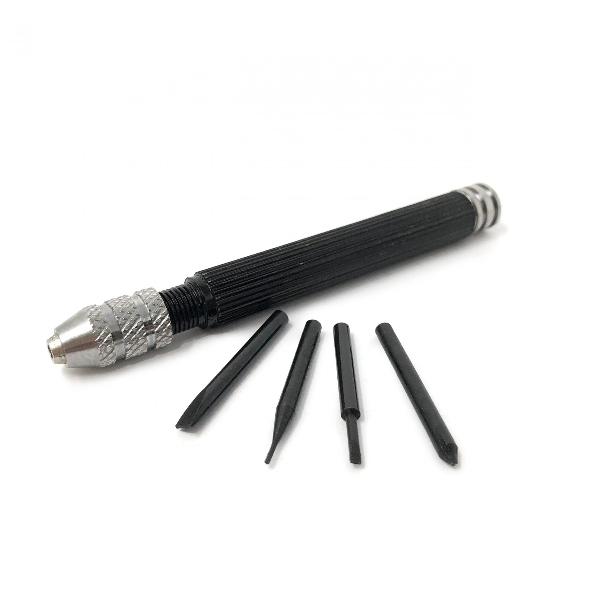 Watchmaker's Screwdriver with 4 Interchangeable Blades