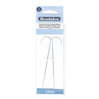 Beadalon Big Eye Curved Beading Needle, 9cm, 2 Pack