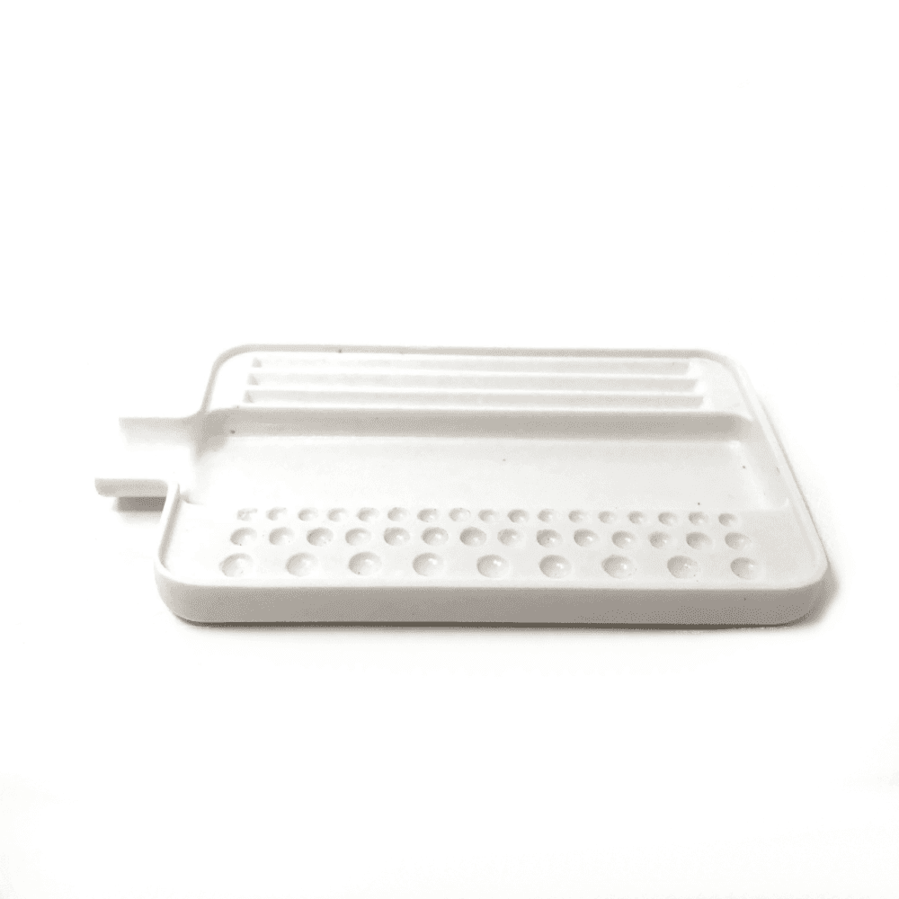 Bead & Gemstone Sorting Tray - White