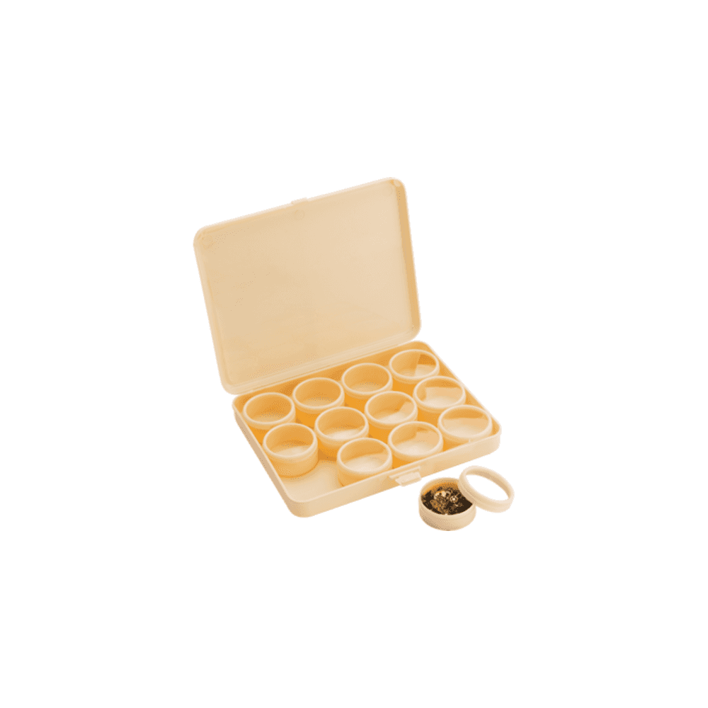 12 Plastic Storage Boxes