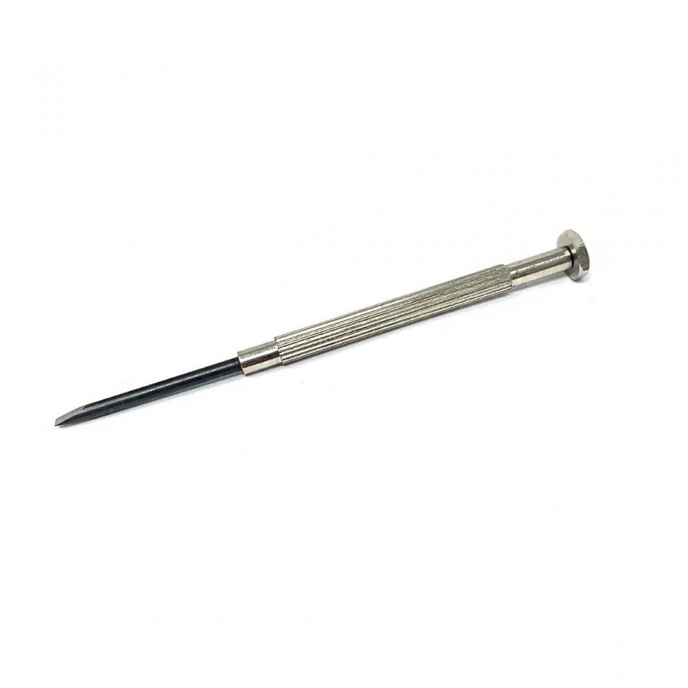 Small & Flat Nickelled Screw Driver - 2.3mm