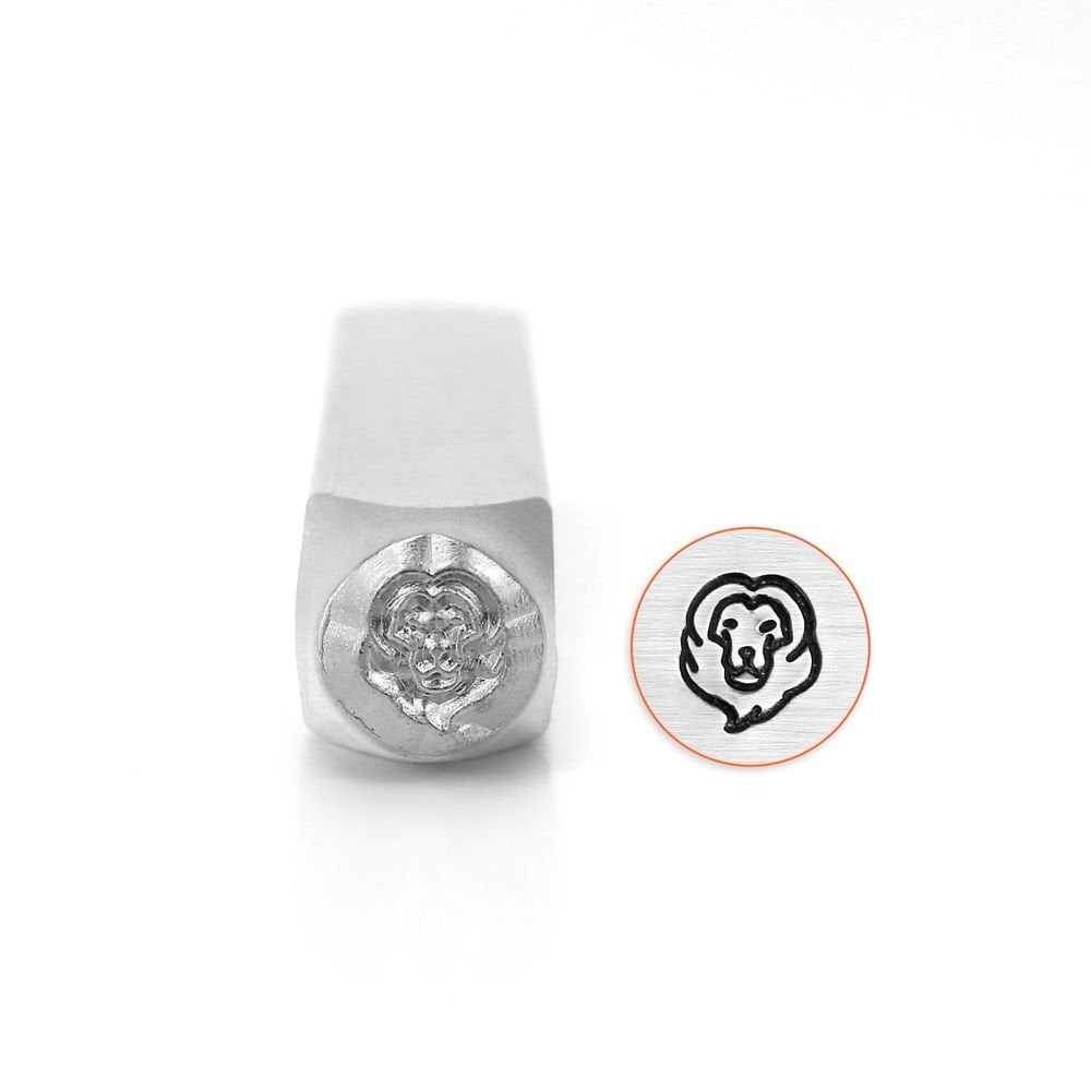 ImpressArt Lion Head Design Stamp, 6mm
