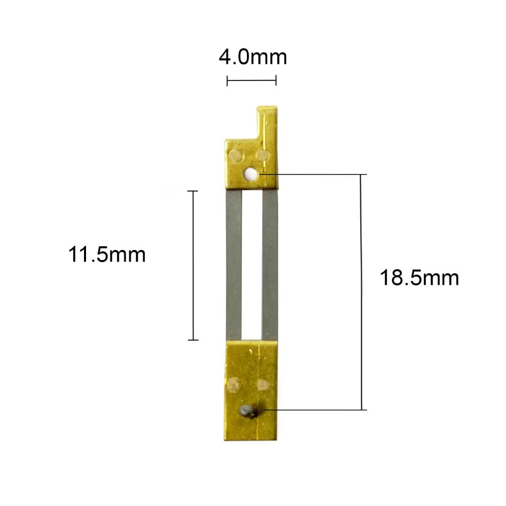 French Clock Suspension 18.5mm x 4.0mm x 11.5mm