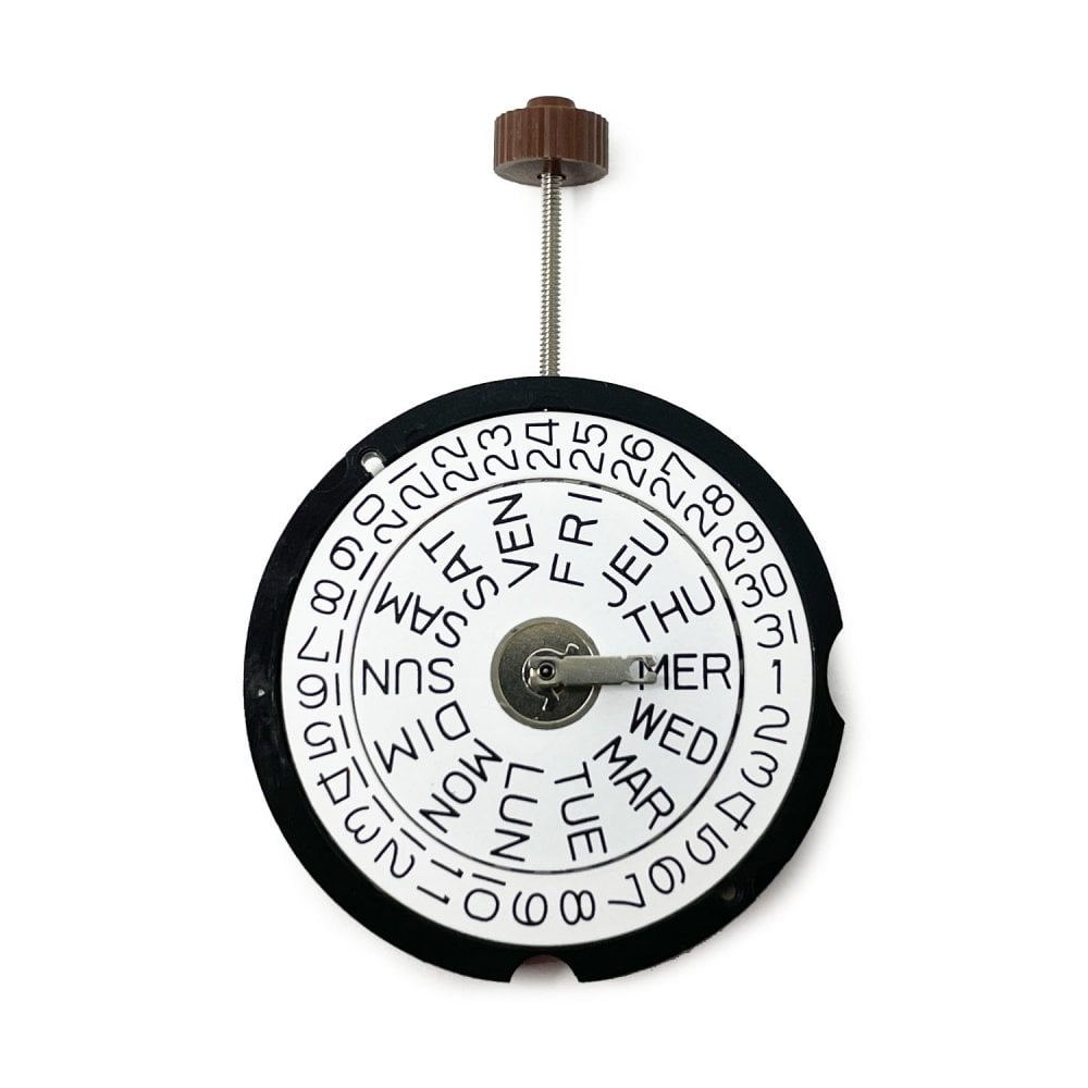 Harley / Ronda 507 Quartz Watch Movement (Day & Date At 3h)