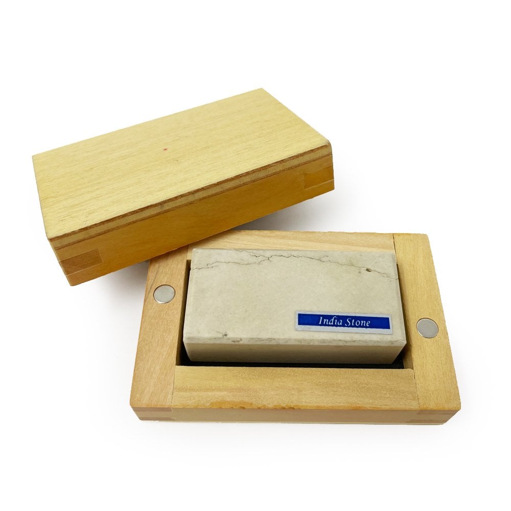 Hard Oil Stone Sharpening Tool in Box