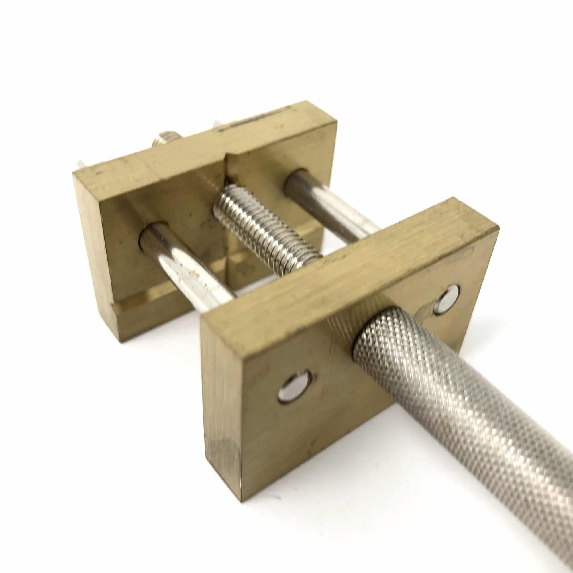 Brass Hand Held Vice with Clamp
