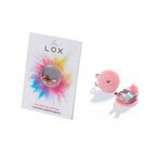 LOX Pink Hypo-Allergenic Secure Earring Backs
