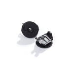 LOX Black Hypo-Allergenic Secure Earring Backs
