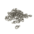 Nickel Plated Lobster Claw 12mm - Pack of 36