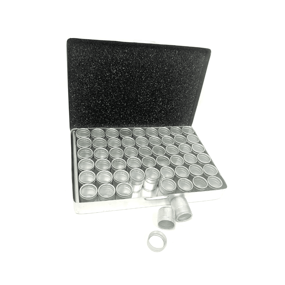 54 Aluminium Storage Tins
