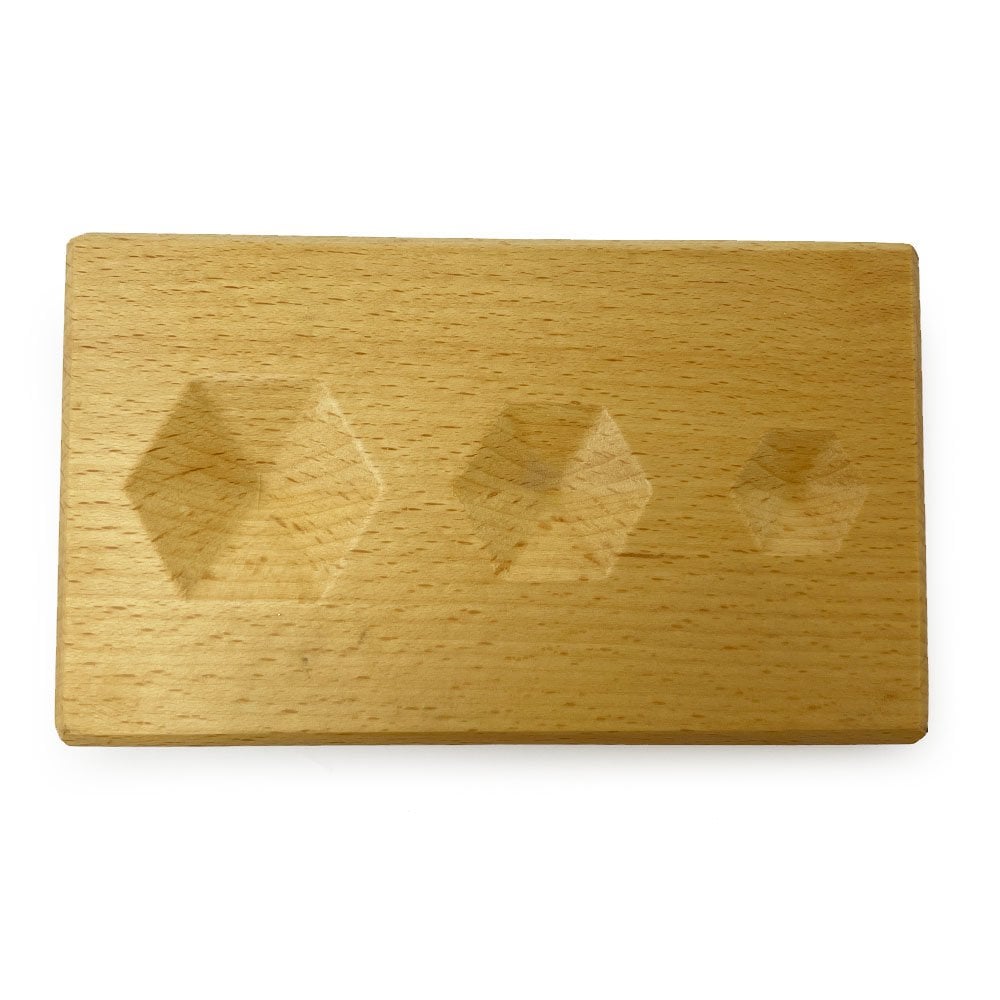Wooden Hexagonal Dapping Block
