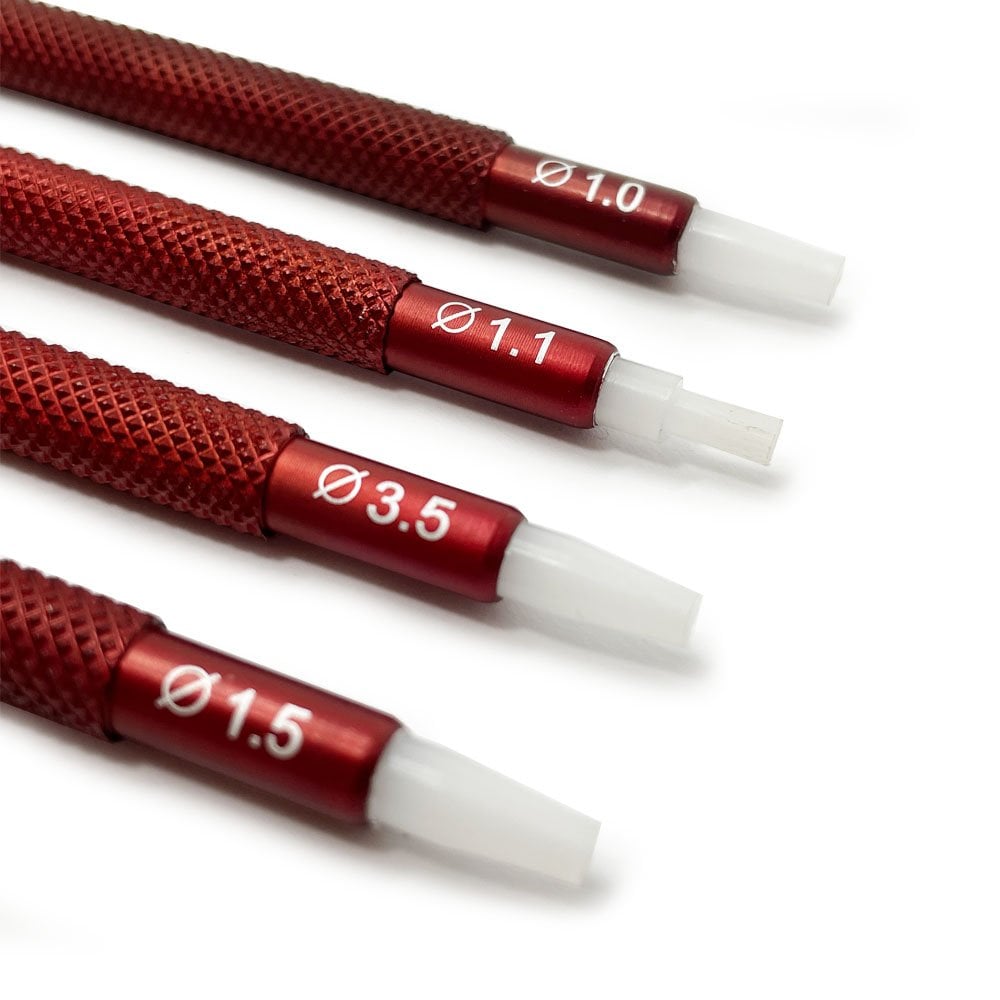 Set of 4 Watch Hands Pressers, 0.5mm - 3.5mm