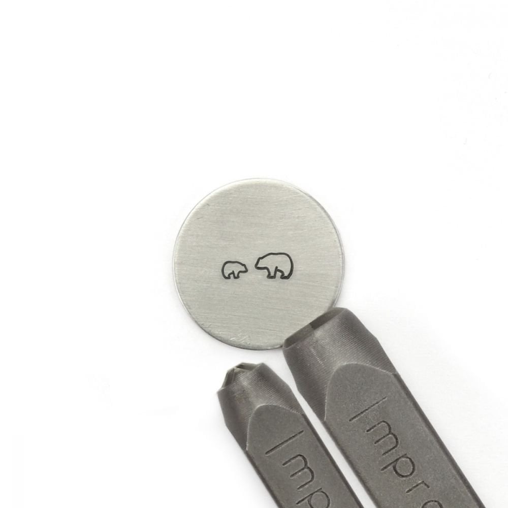 ImpressArt Mama & Baby Bear Design Stamp Set of 2