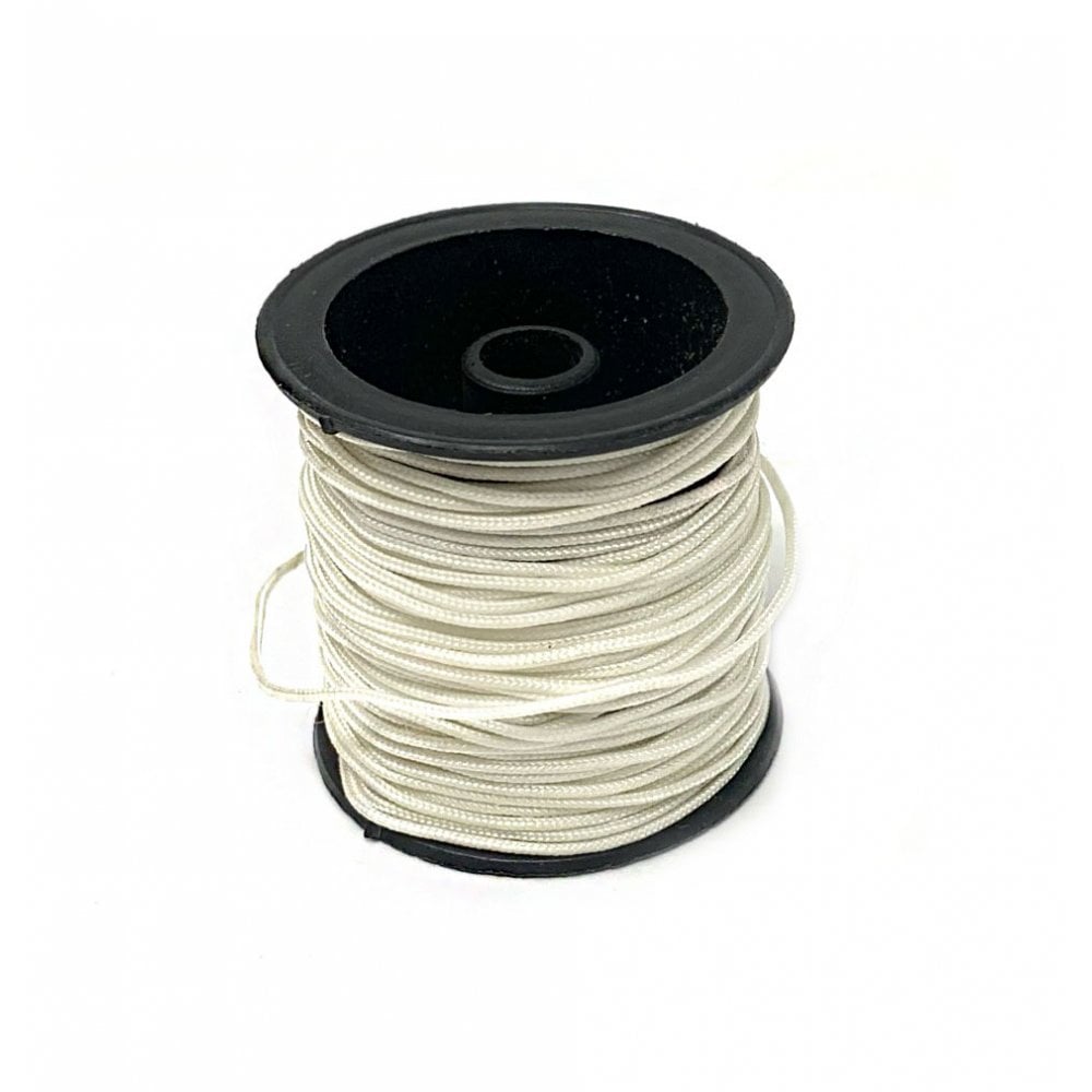 Fine Synthetic White Clock Cord