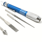 Diamond-Tipped Bead Reamer File Set