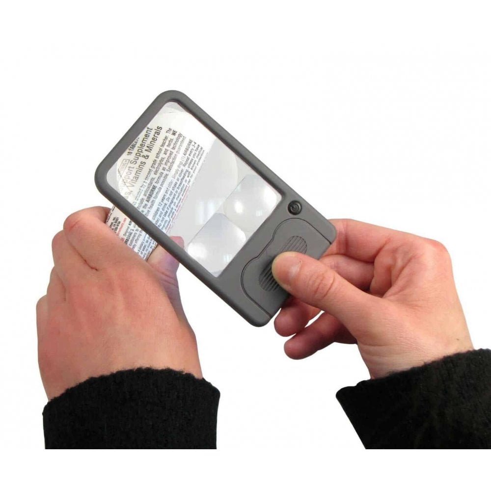 Carson Multi Power Pocket LED Magnifier