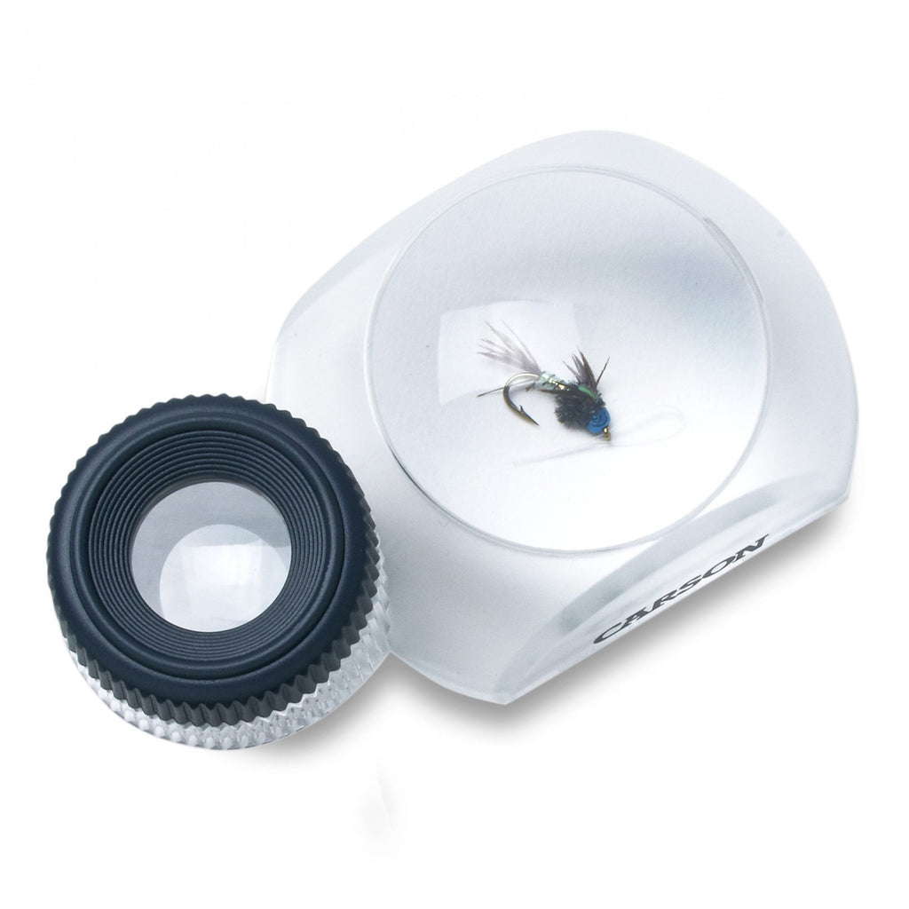 Carson 3x Stand Loupe Magnifier with 12x Focusing Loupe