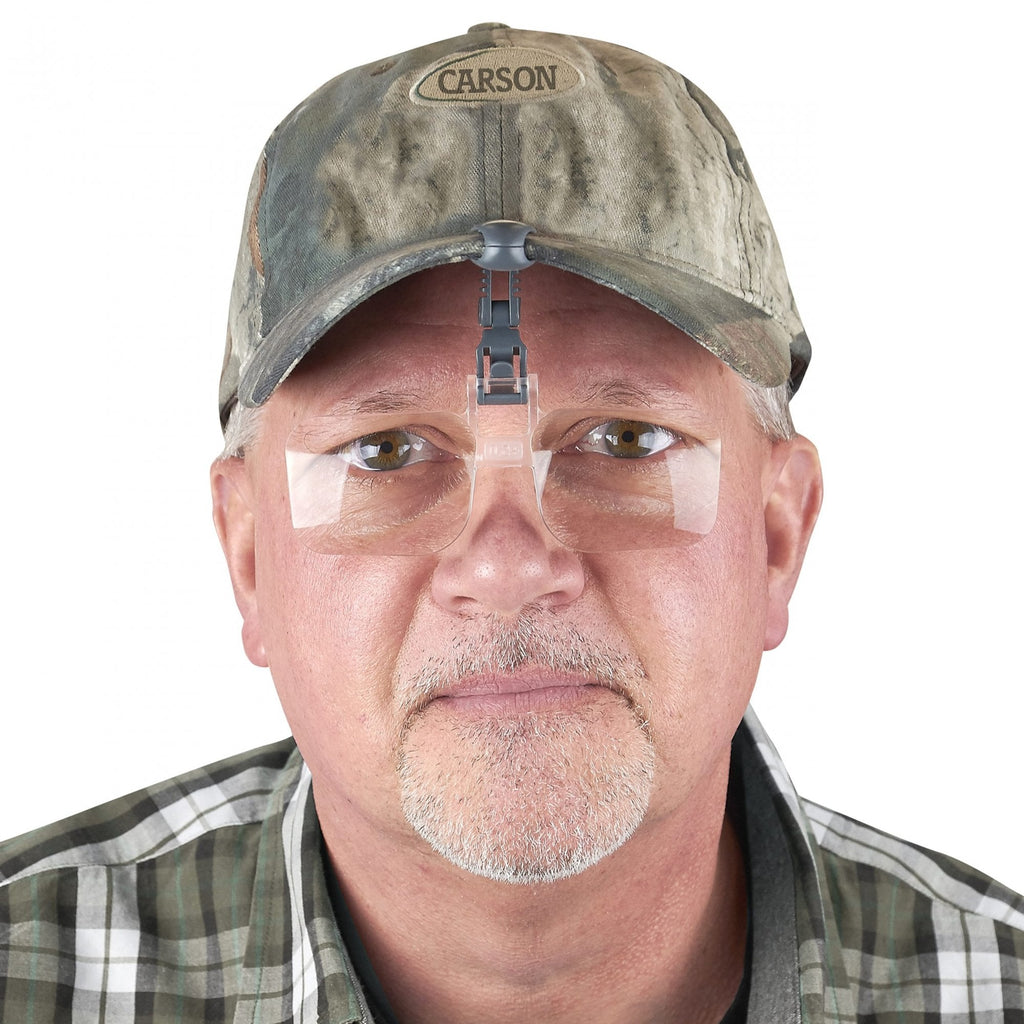 Carson 2.25x Magnifying Lens for Hats