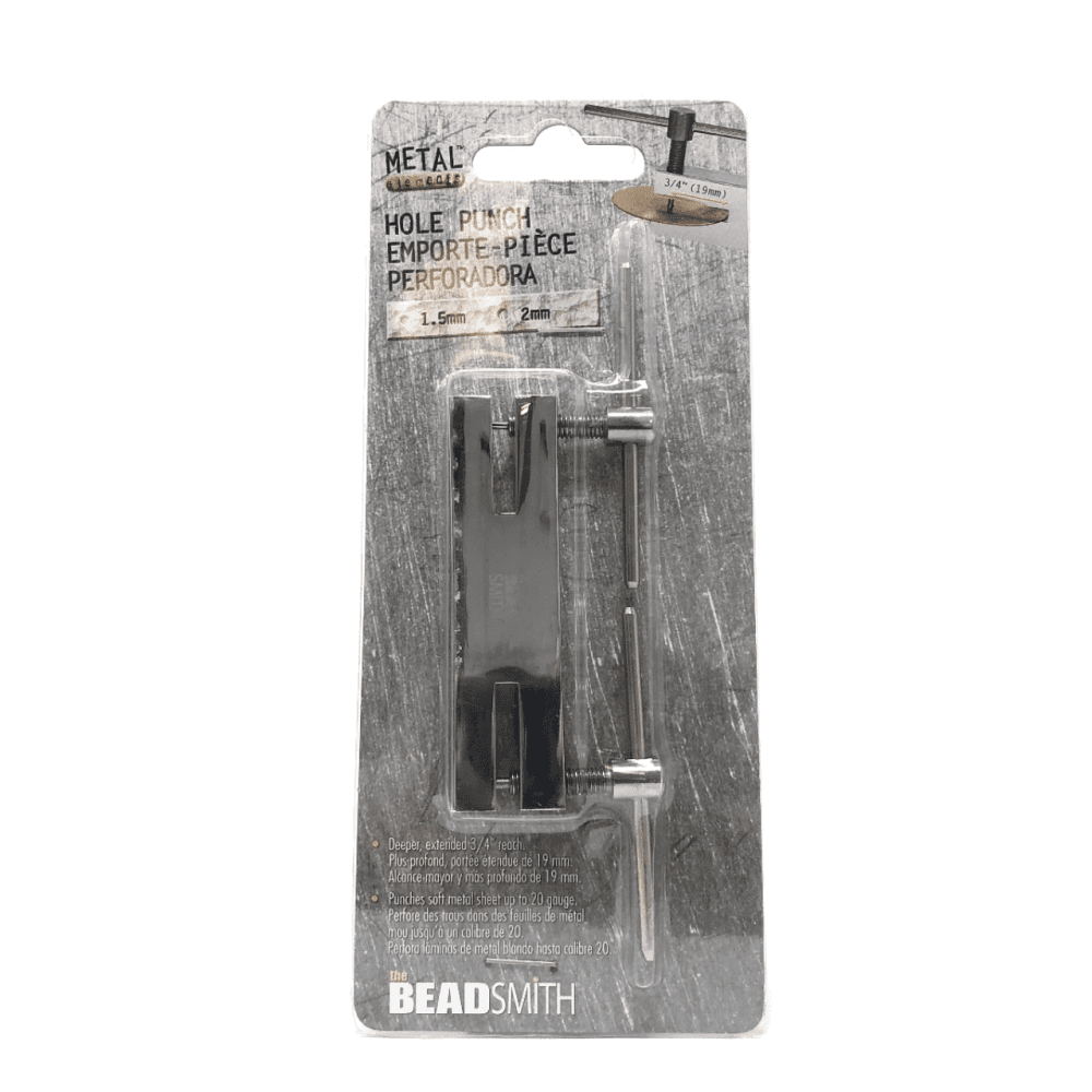 Beadsmith Double Metal Hole Punch 1.5mm & 2mm
