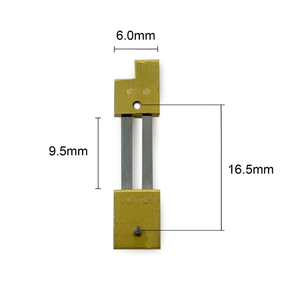 French Clock Suspension 16.0mm x 4.0mm x 8.5mm
