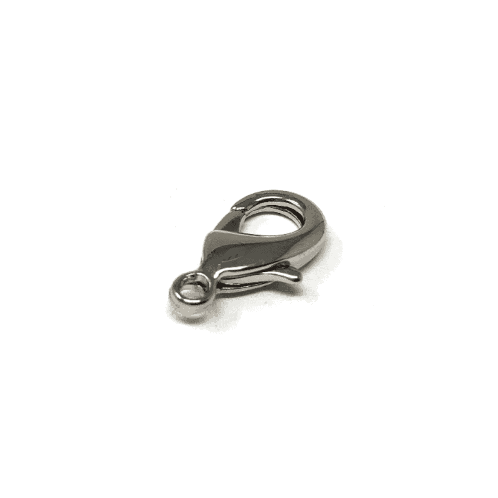 Nickel Plated Lobster Claw 15mm - Pack of 36