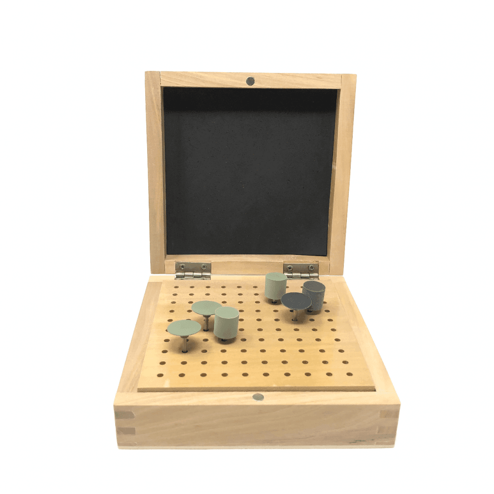 Wooden Burr Box with 100 Holes
