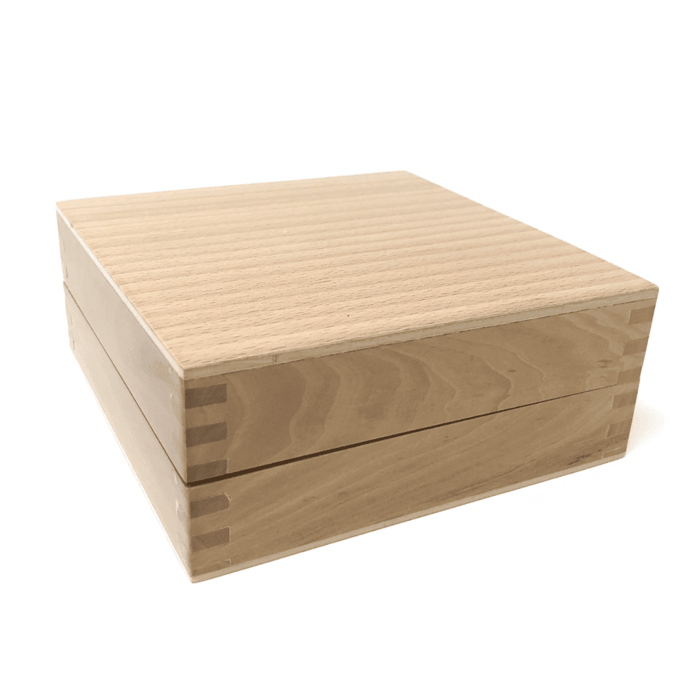 Wooden Burr Box with 100 Holes