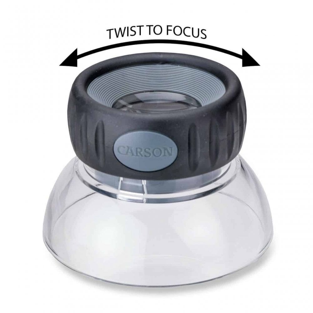 Carson LumiLoupe 6x Focusing Loupe