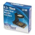 Carson Linen Test 6.5x Magnifier