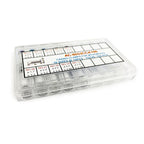 100x Watch Case Movement Clamps (10 Assorted Sizes)