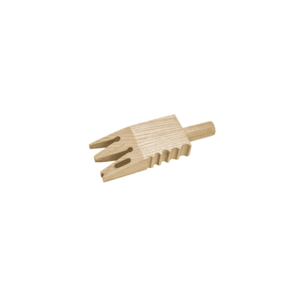 Multi Shape Hardwood Bench Pin