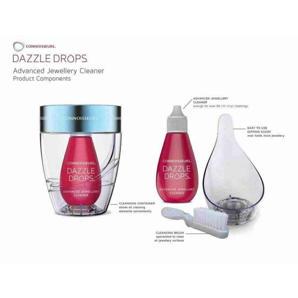 Connoisseurs Dazzle Drops Advanced Jewellery Cleaner