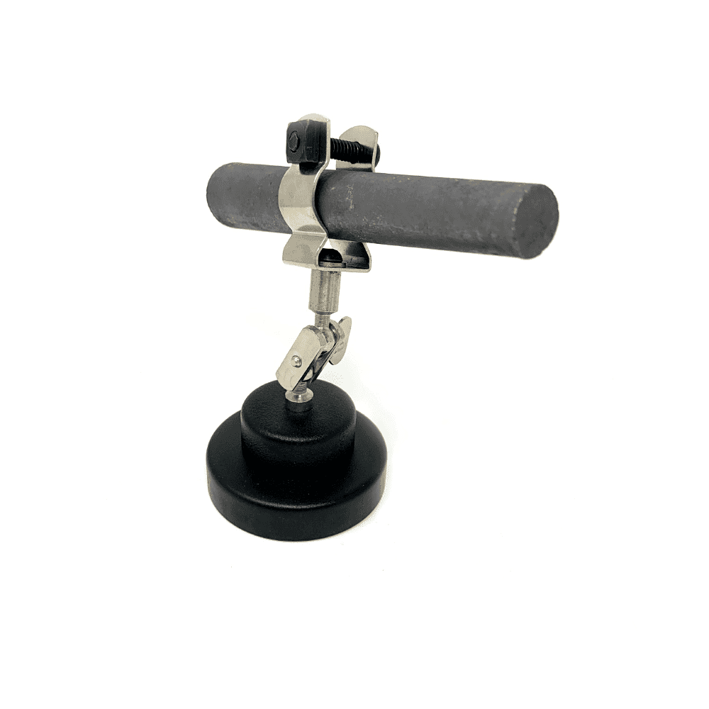 Graphite Soldering Rod On Third Hand Base