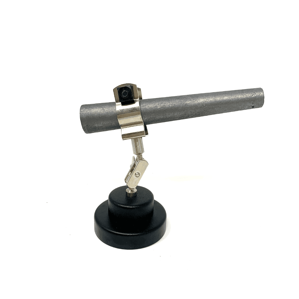 Graphite Soldering Rod On Third Hand Base
