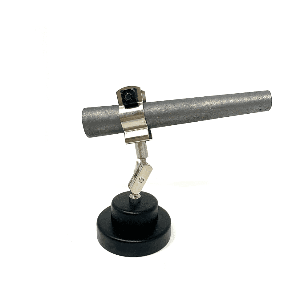Graphite Soldering Rod On Third Hand Base