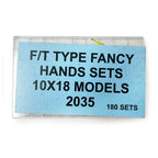 Set of Assorted Watch Hands For Miyota 2035