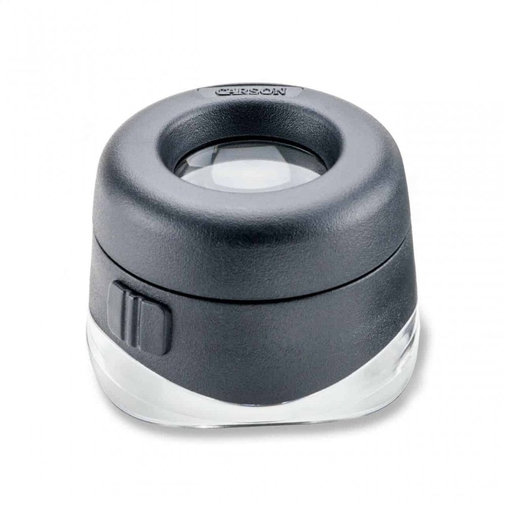 Carson VersaLoupe LED 10x Magnifying Loupe