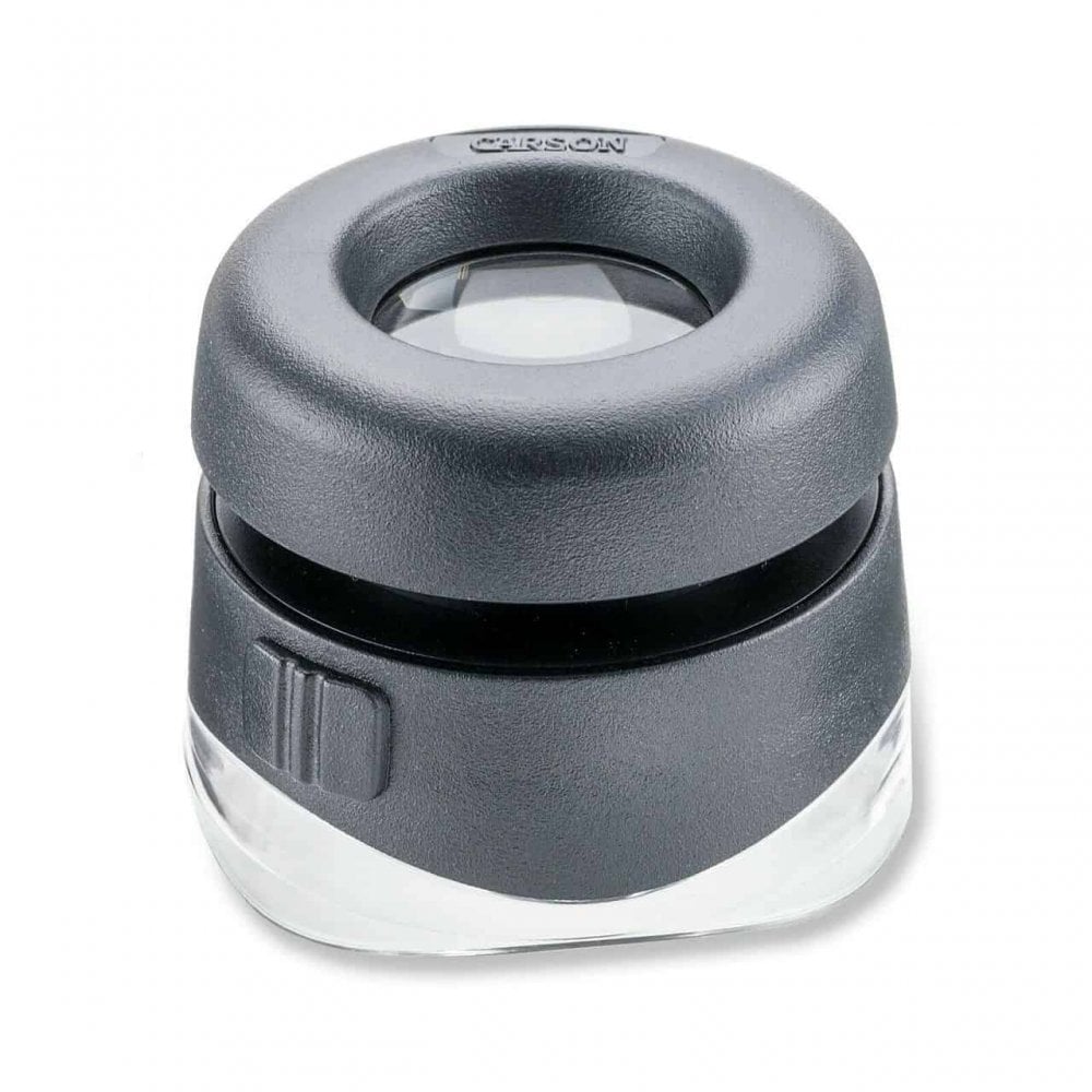 Carson VersaLoupe LED 10x Magnifying Loupe