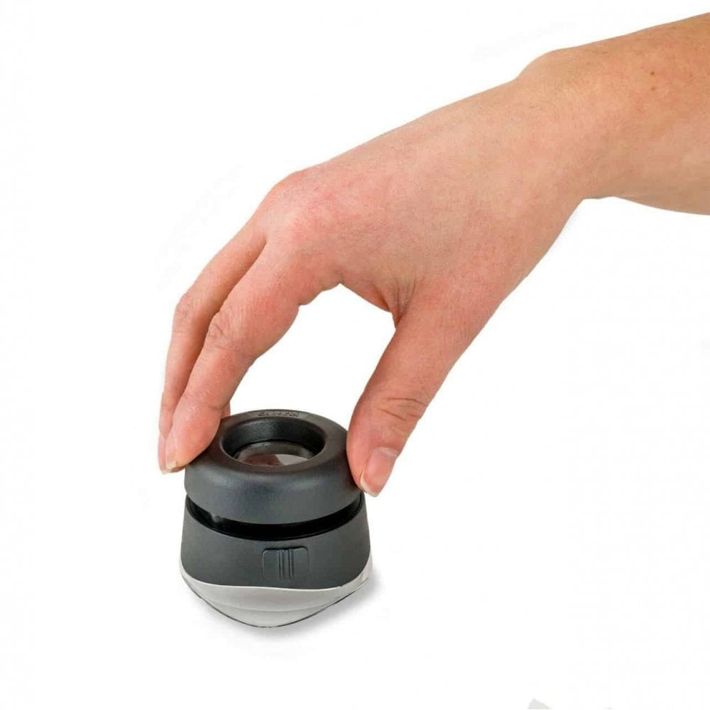 Carson VersaLoupe LED 10x Magnifying Loupe